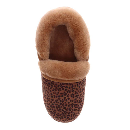 Snuggle II Slipper - Natural Leopard