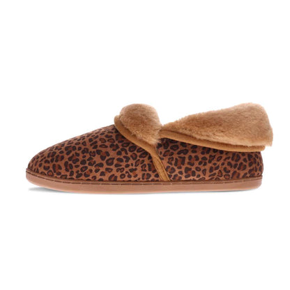 Snuggle II Slipper - Natural Leopard