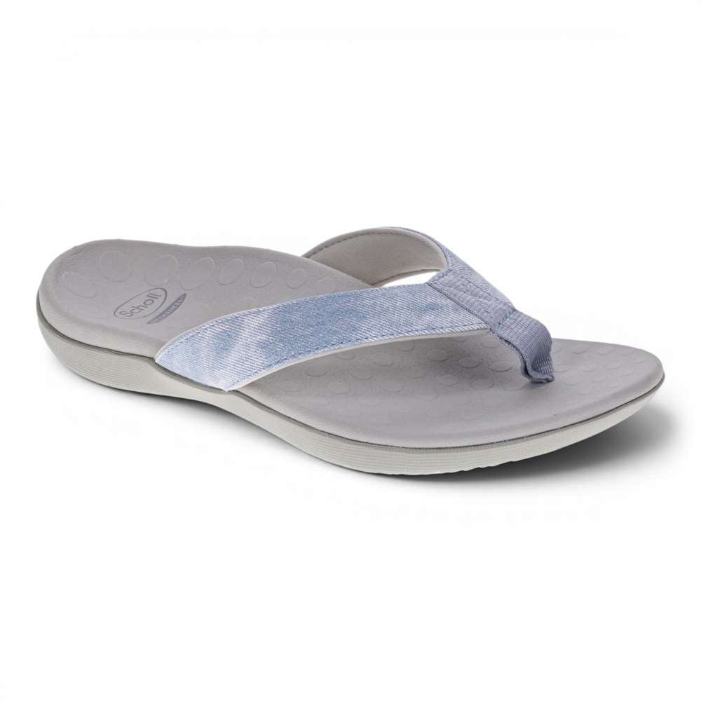 Sonoma Denim Toe Post Sandal - Blue