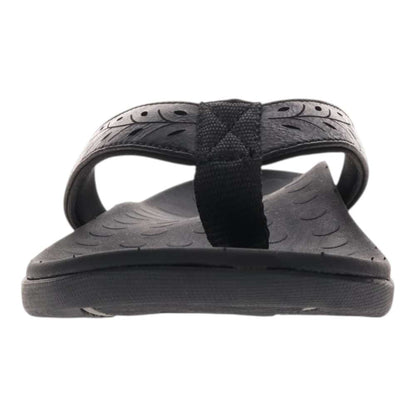 Sonoma Perf Toe Post Sandal - Black