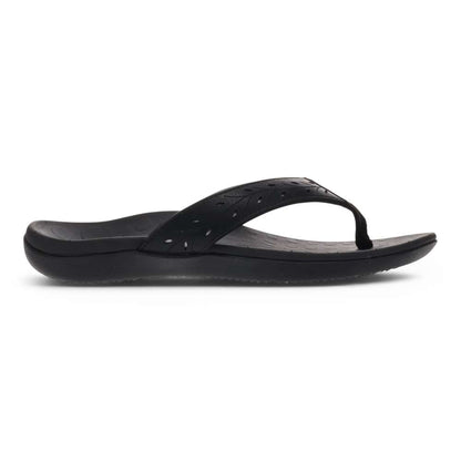 Sonoma Perf Toe Post Sandal - Black