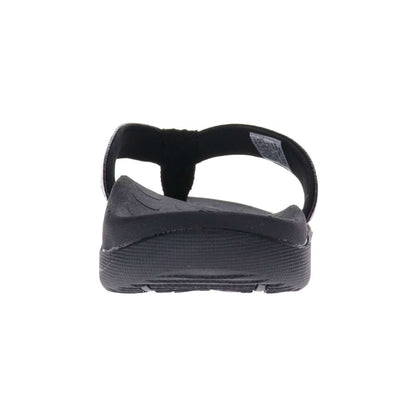 Sonoma Shimmer Toe Post Sandal - Black