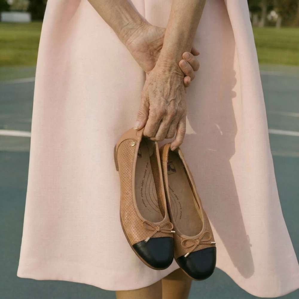 St. Barts Ballet Flats - Fawn/Multi