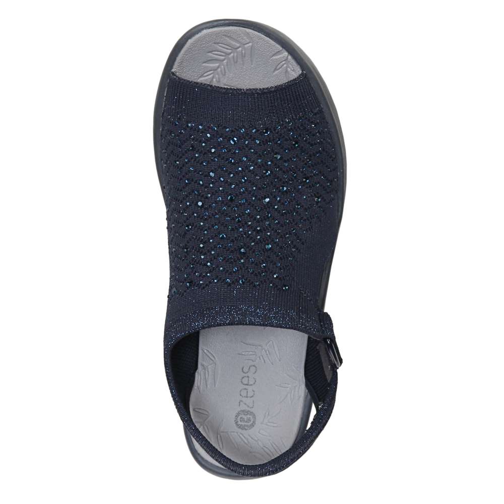 Star Bright Sandal - Navy Knit