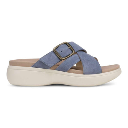 Starla Slide - Blue French