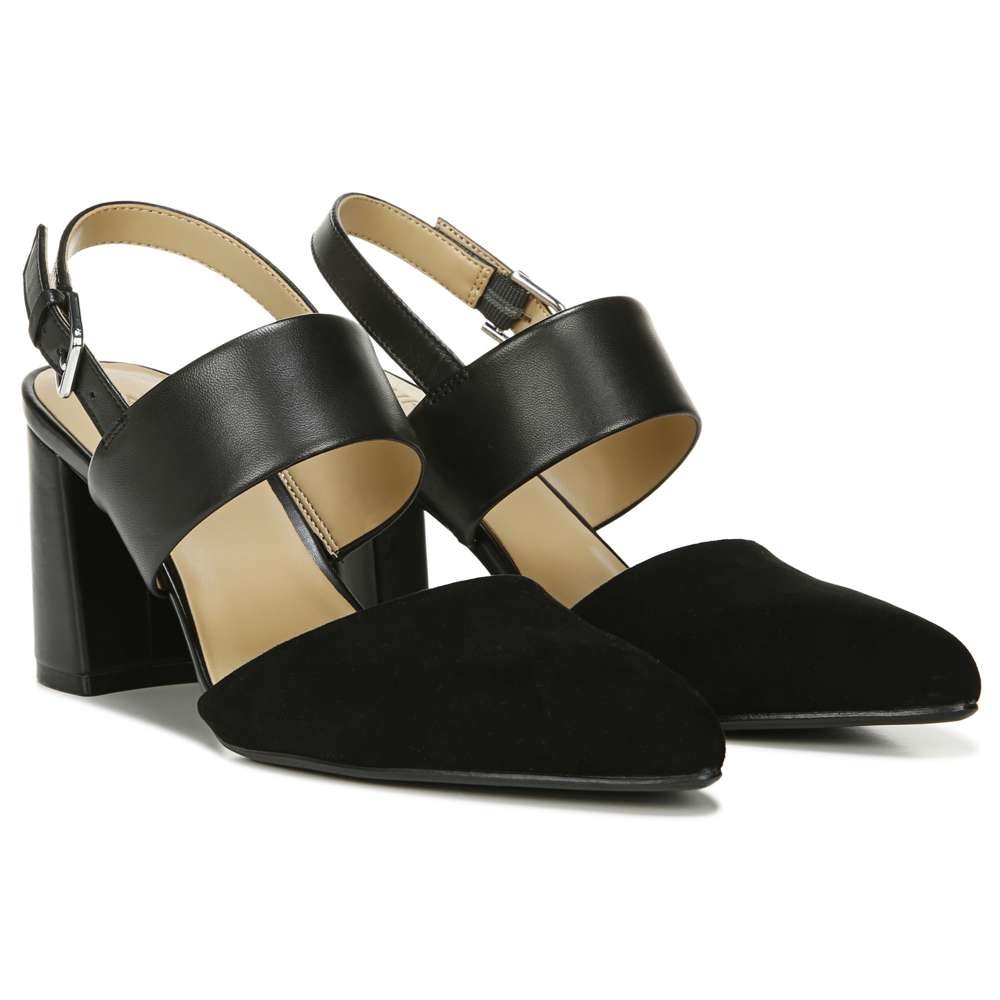 Suzie Block Heel - Black