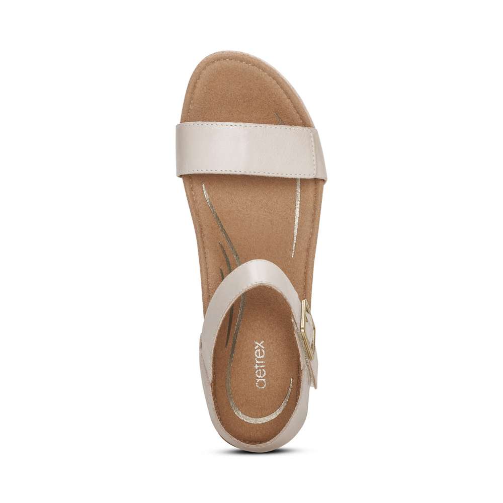 Sydney Espadrille Wedge - Ivory