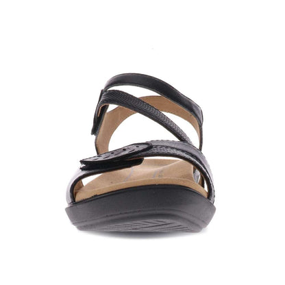 Tana Wedged Sandal - Black