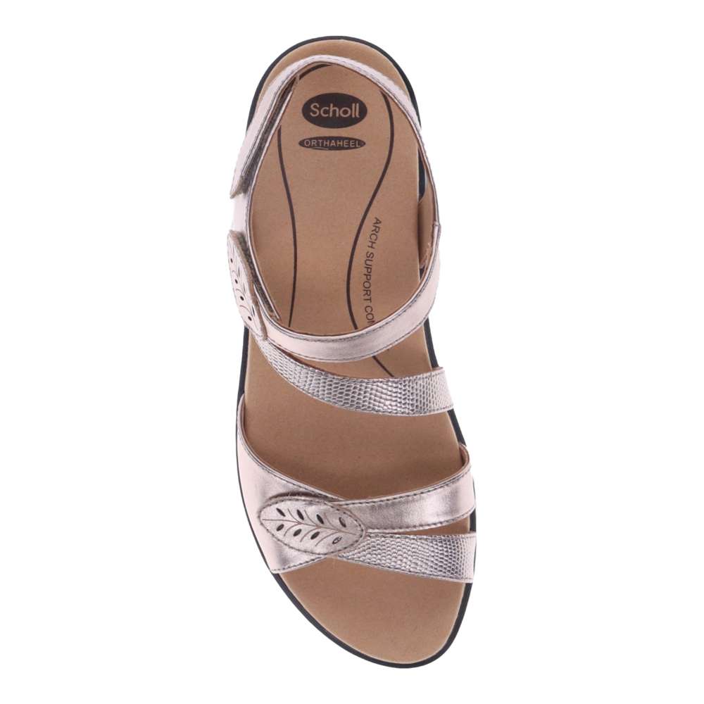 Tana Wedged Sandal - Pewter