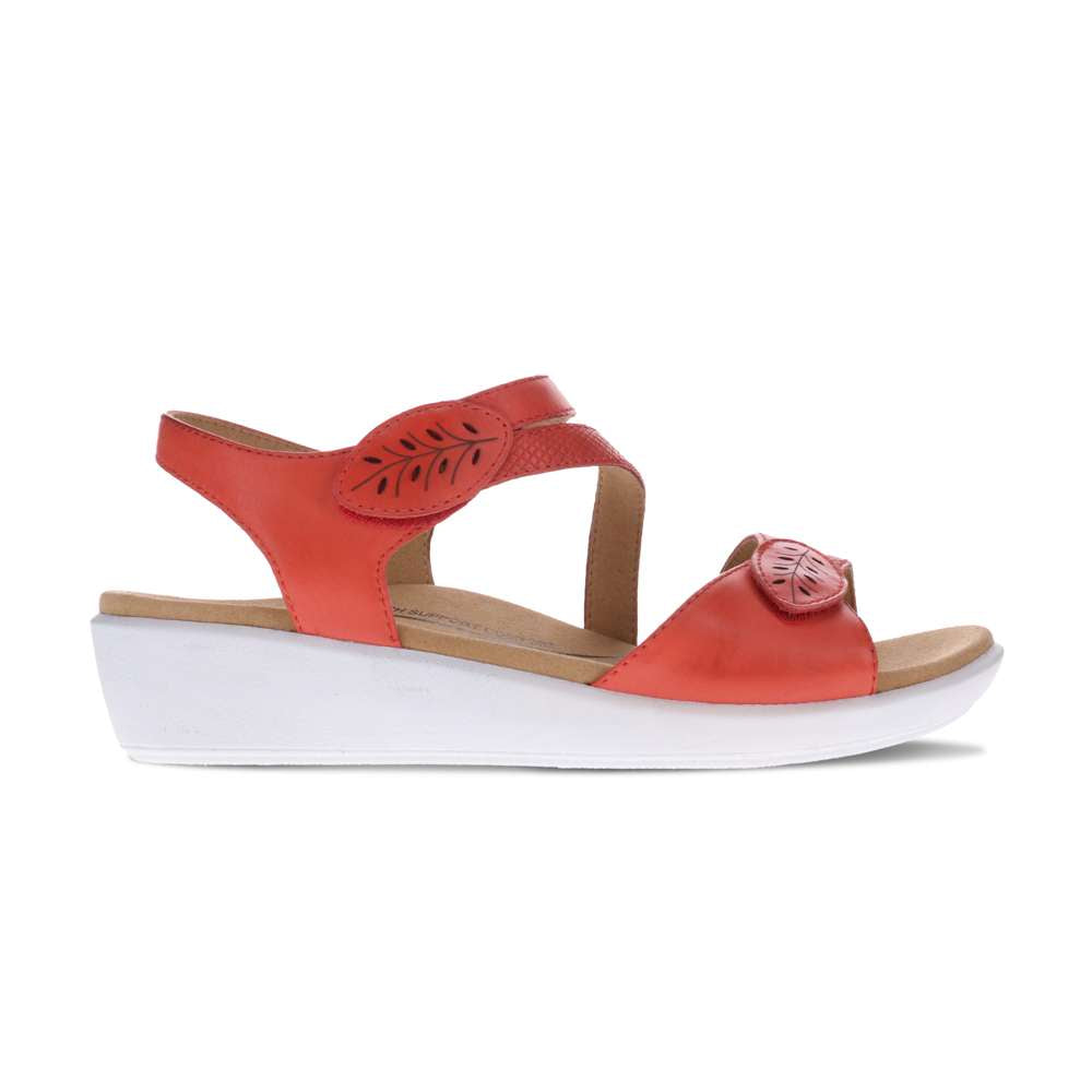 Tana Wedged Sandal - Rose