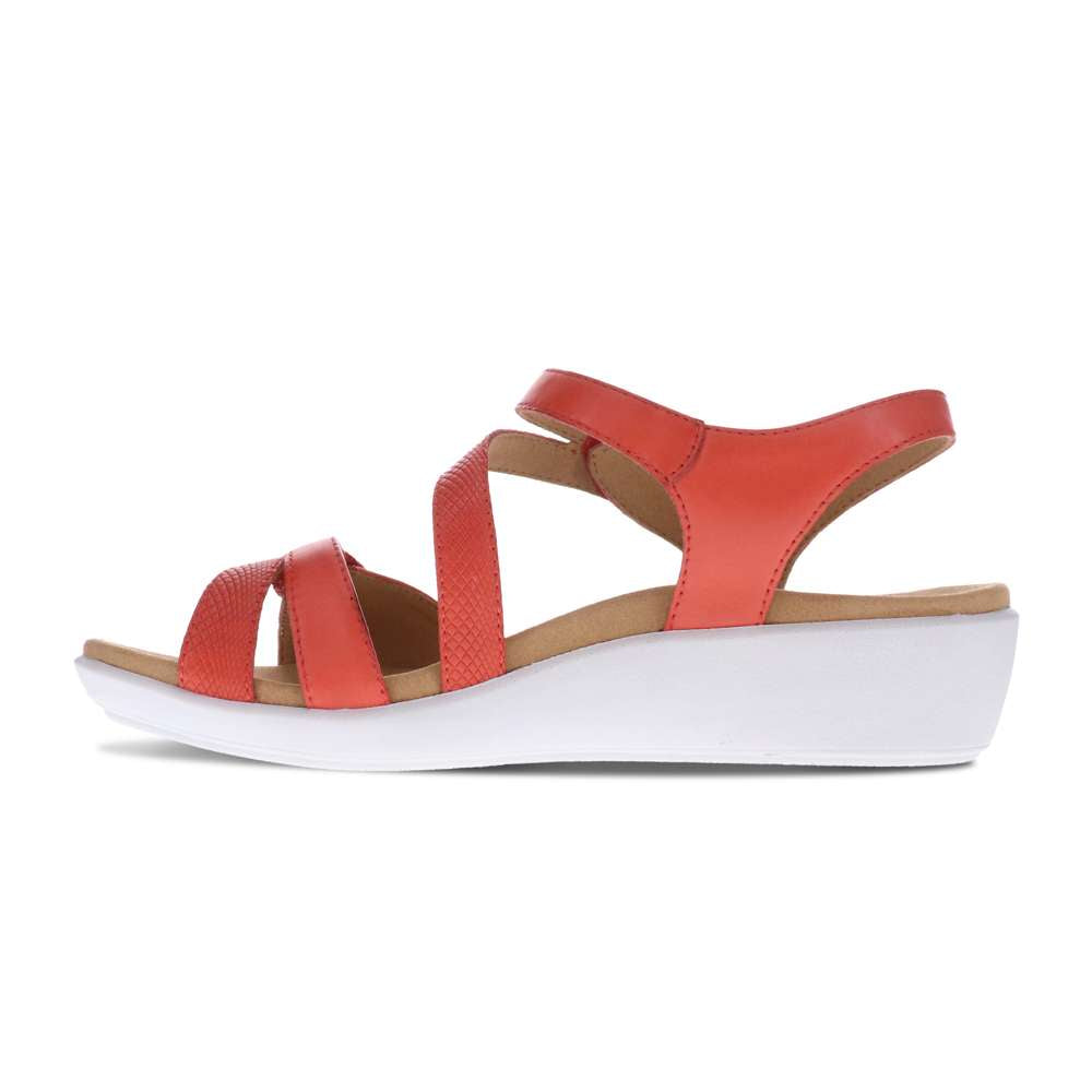 Tana Wedged Sandal - Rose
