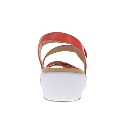 Tana Wedged Sandal - Rose