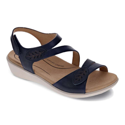 Tana Wedged Sandal - Royal Blue