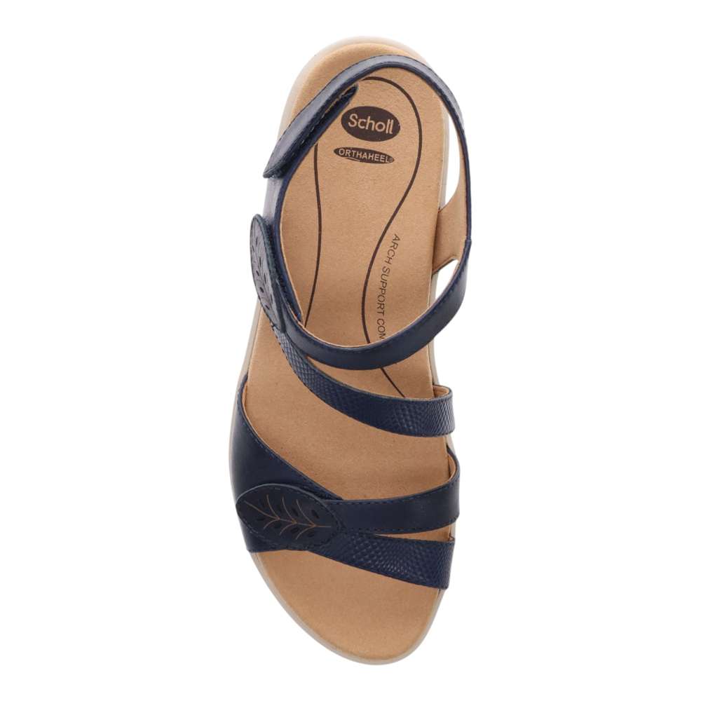 Tana Wedged Sandal - Royal Blue