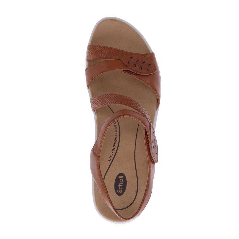 Tana Wedged Sandal - Tan