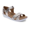 Taytay Wedged Sandal - Champagne