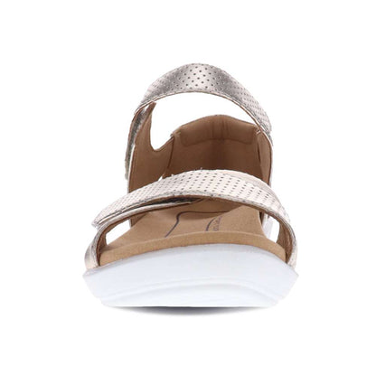 Taytay Wedged Sandal - Champagne