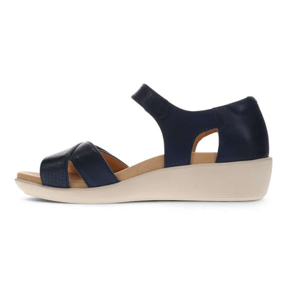 Taytay Wedged Sandal - Royal Blue