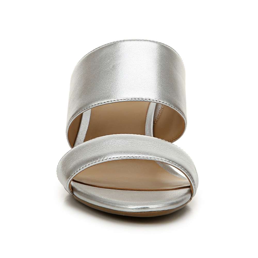 Tibby Mule Sandal - Silver