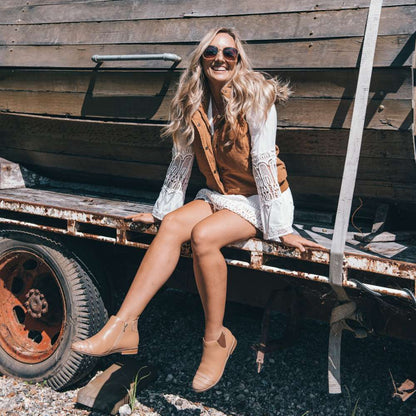 Tycoon Ankle Boot - Latte