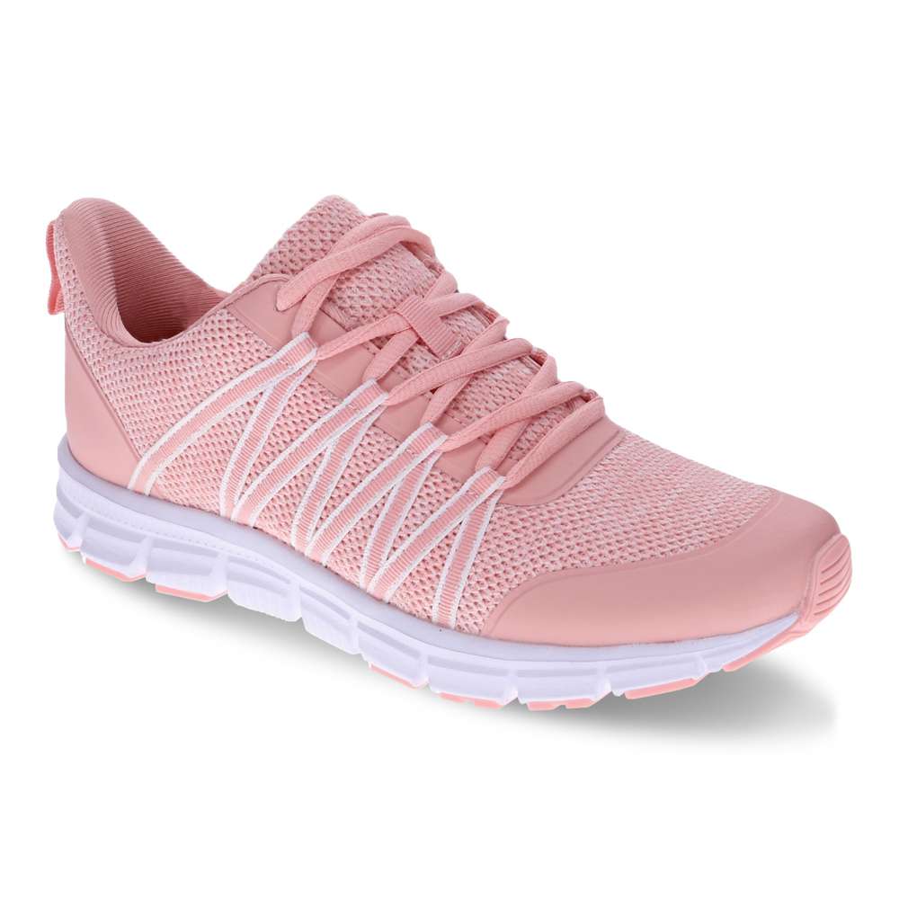Ultra Lace Lace-Up Active Sneaker - Pink