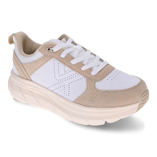 Urban Walker Lace-Up Casual Sneaker - Sand Multi