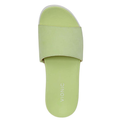 Val Slide - Pale Lime