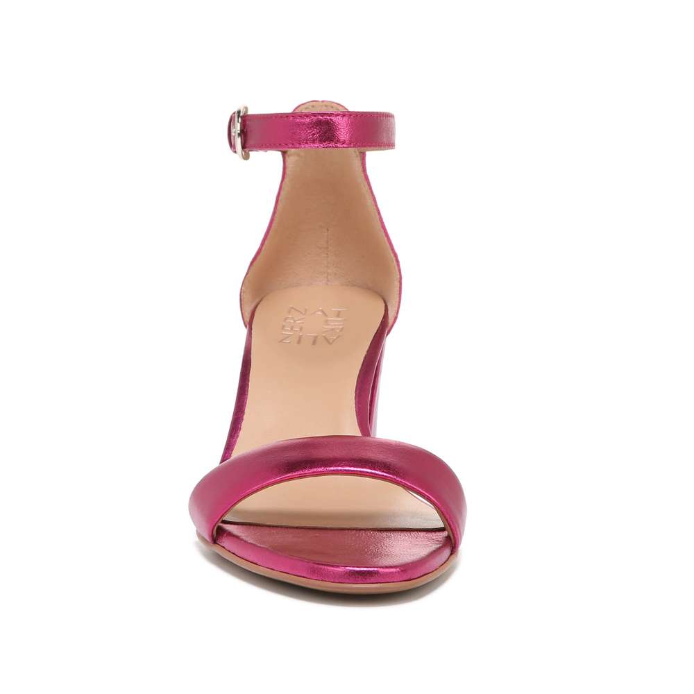 Vera Dress Sandal - Fuchsia Leather