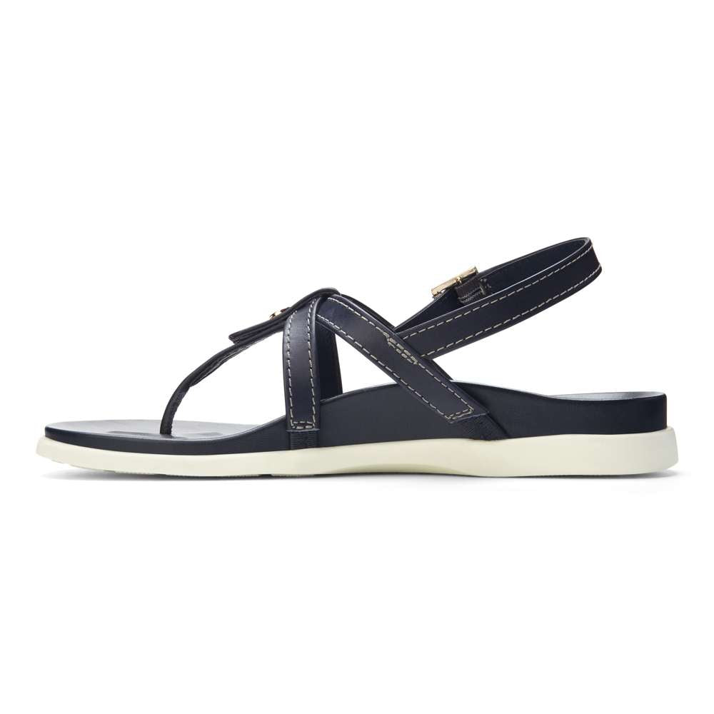 Veranda Back Strap Sandal - Navy