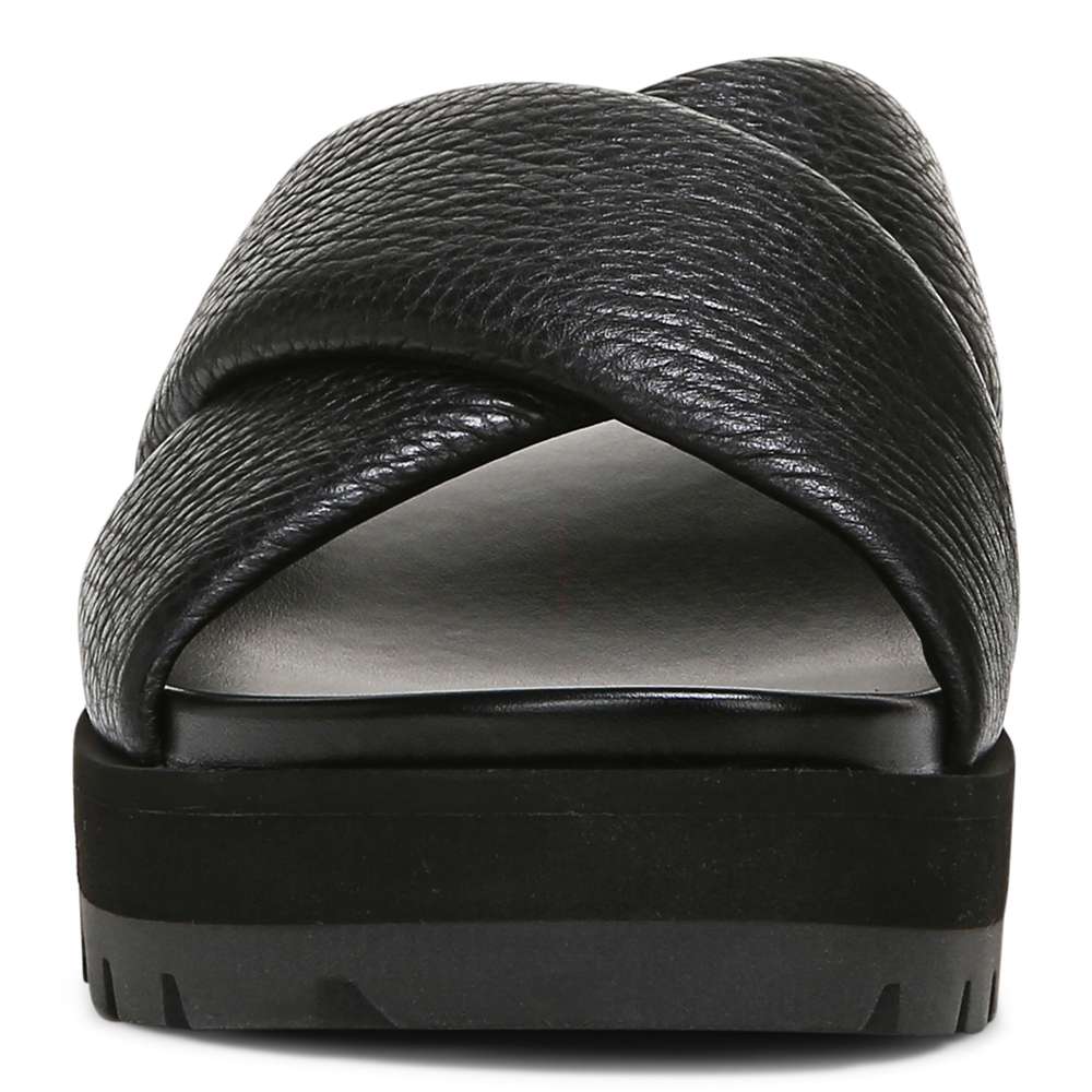 Vesta Flatform Lug Sandal - Black