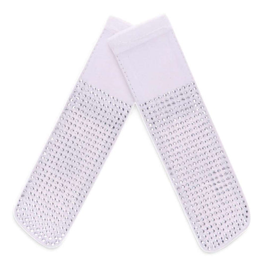 Vibe Strap Rhinestone - White