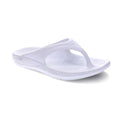 Vitality Recovery Toe Post Sandal - White