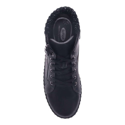 Wanda Zip Boot - Black