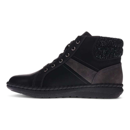 Wanda Zip Boot - Black