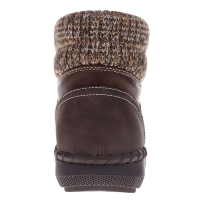 Wanda Zip Boot - Chocolate