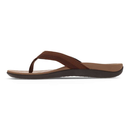 Wave Toe Post Sandal Unisex - Tan Multi