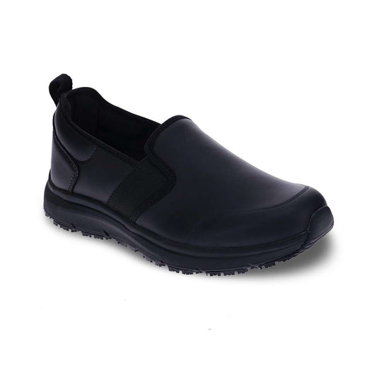 Worker PU Work Shoe - Black