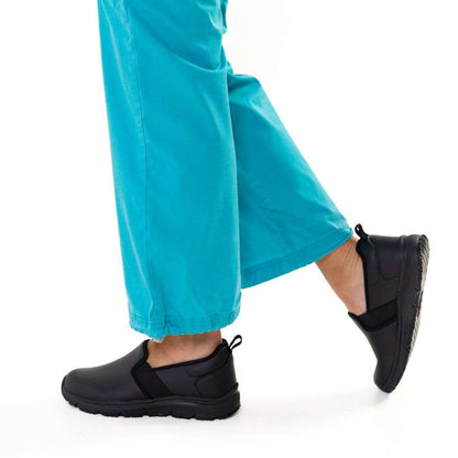 Worker PU Work Shoe - Black
