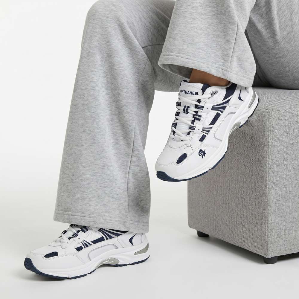 X-Trainer Lace-Up Active Sneaker Men's - White/Navy